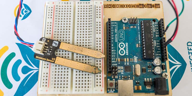 Sensori Umidità Terreno Capacitivi - 5 Pezzi Per Arduino, Senza Corrosione, Con Cavo - Foto 4